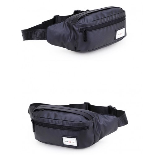 ARCTIC HUNTER τσάντα μέσης YB14001-BK, αδιάβροχη, μαύρη