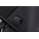 ARCTIC HUNTER τσάντα πλάτης B00208, laptop, USB, αδιάβροχη, lock, γκρι