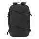 ARCTIC HUNTER τσάντα πλάτης B-00184, laptop, USB-3.5mm, αδιάβροχη, μαύρη