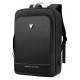ARCTIC HUNTER τσάντα πλάτης B00227-BK, laptop, USB, μαύρη