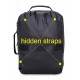 ARCTIC HUNTER τσάντα πλάτης 1500346-BK, laptop, αδιάβροχη, μαύρη