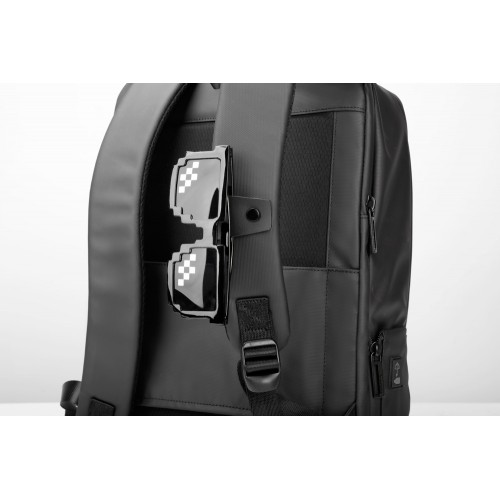 ARCTIC HUNTER τσάντα πλάτης GB00328 με θήκη laptop, USB & 3.5mm, δίχρωμη