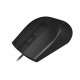PHILIPS ενσύρματο ποντίκι SPK7104-BK, 1200DPI, USB, 3 πλήκτρα, μαύρο