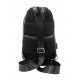 ARCTIC HUNTER Τσάντα Crossbody XB00089-BKRMB, USB, αδιάβροχη, μαύρη