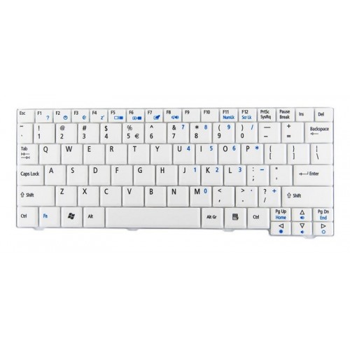Πληκτρολόγιο για Acer A110, A150, Λευκό