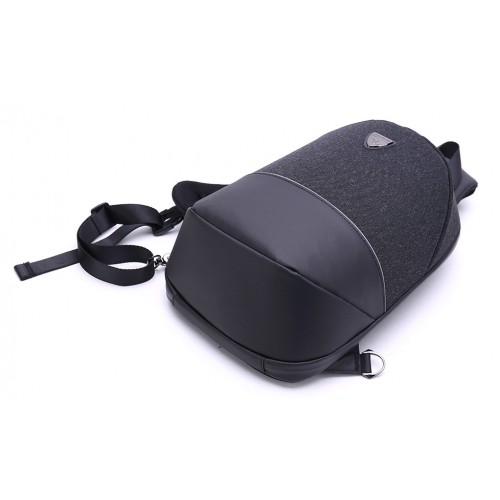 ARCTIC HUNTER τσάντα Crossbody XB00050-BK, tablet, αδιάβροχη, μαύρη