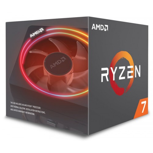 AMD CPU Ryzen 7 2700X, 3.7GHz, 8 Cores, AM4, 20MB, Wraith Prism RGB LED