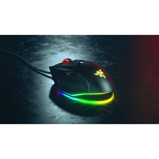 Razer BASILISK V3 - RGB - Ergonomic FPS Gaming Mouse - Wired - Optical Switches